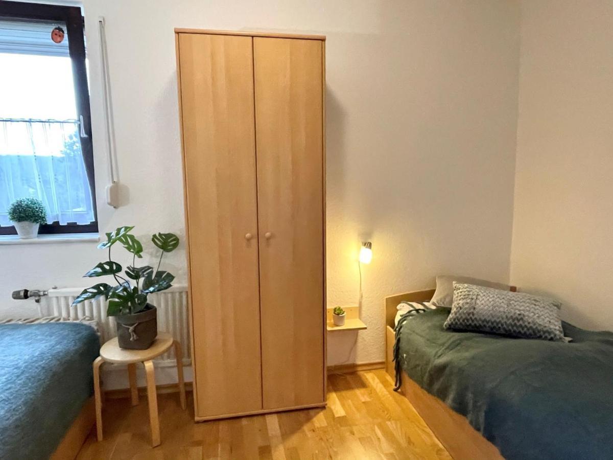 שליידן Ferienwohnung Am Kreuzberg מראה חיצוני תמונה