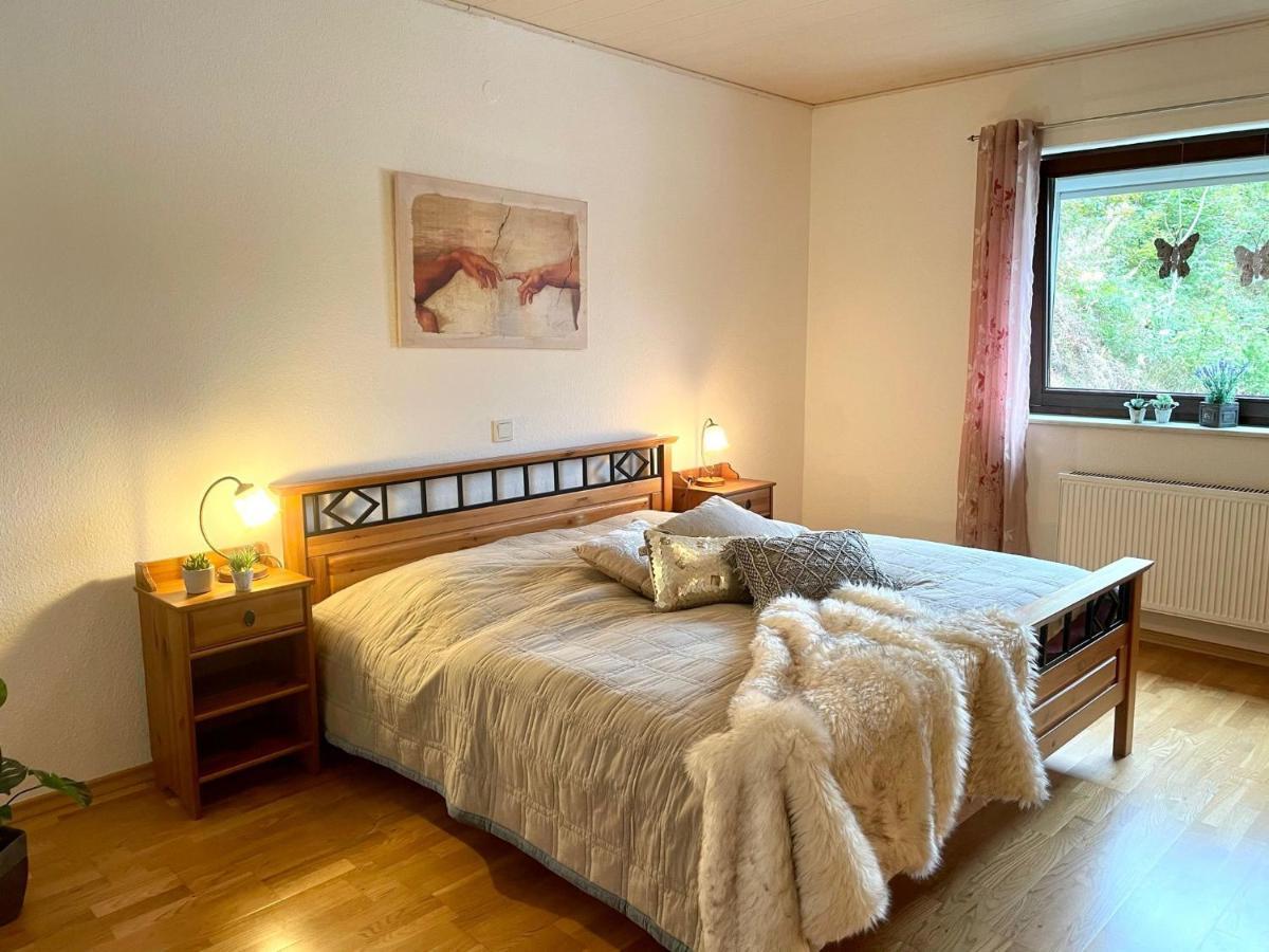 שליידן Ferienwohnung Am Kreuzberg מראה חיצוני תמונה