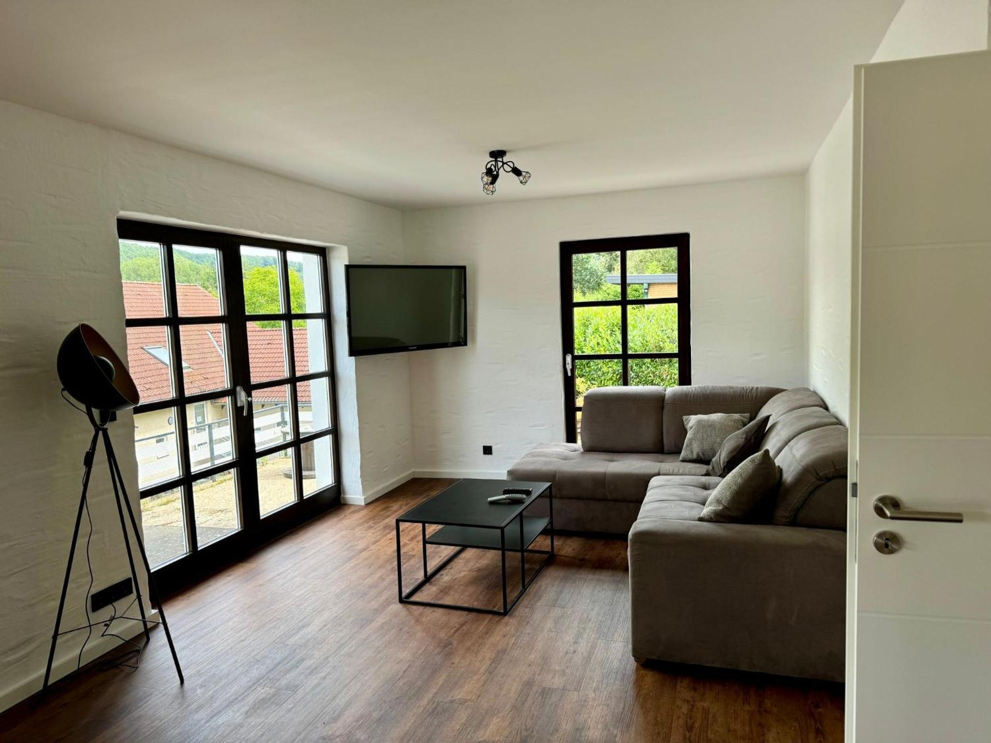 שליידן Ferienwohnung Am Kreuzberg מראה חיצוני תמונה