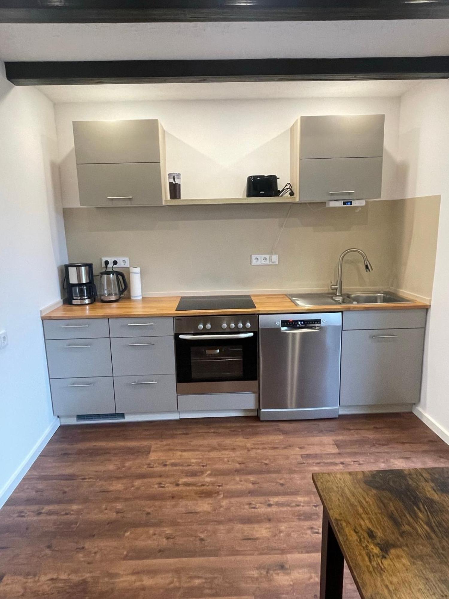 שליידן Ferienwohnung Am Kreuzberg מראה חיצוני תמונה